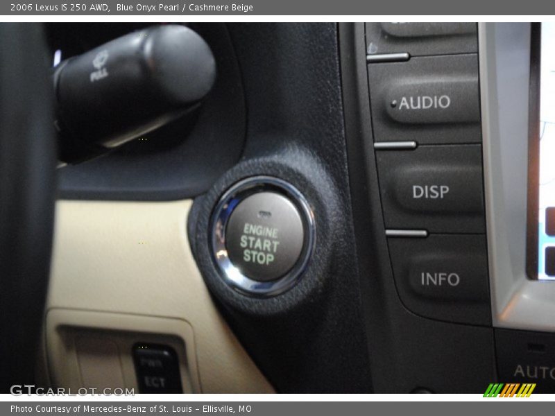 Blue Onyx Pearl / Cashmere Beige 2006 Lexus IS 250 AWD