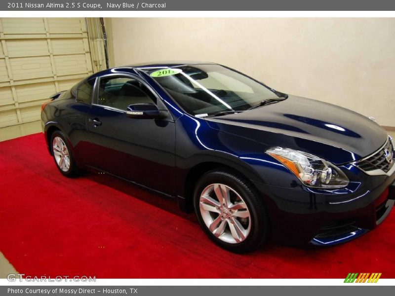 Navy Blue / Charcoal 2011 Nissan Altima 2.5 S Coupe