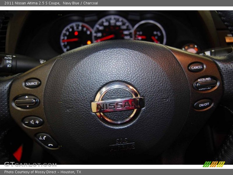 Navy Blue / Charcoal 2011 Nissan Altima 2.5 S Coupe