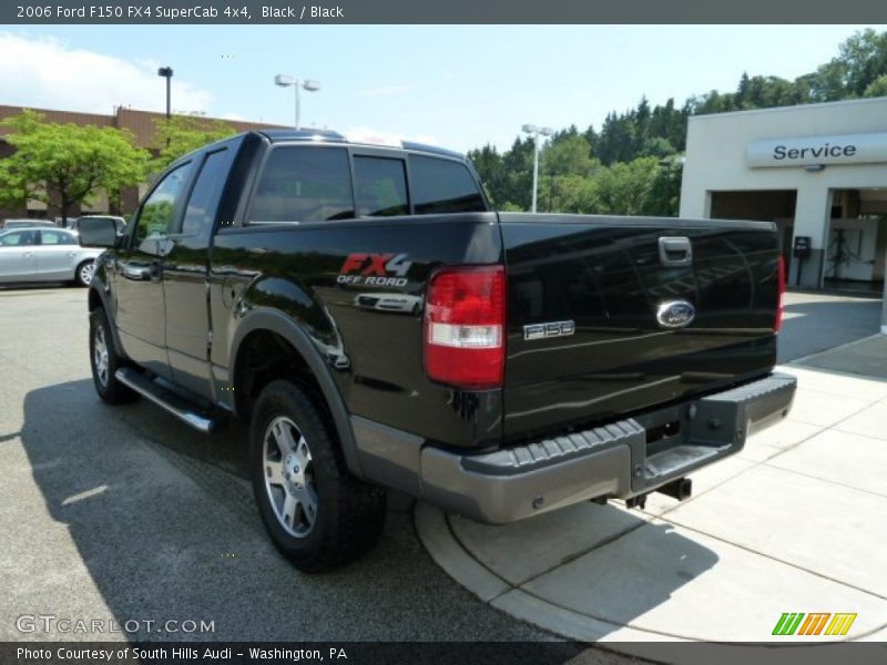 Black / Black 2006 Ford F150 FX4 SuperCab 4x4