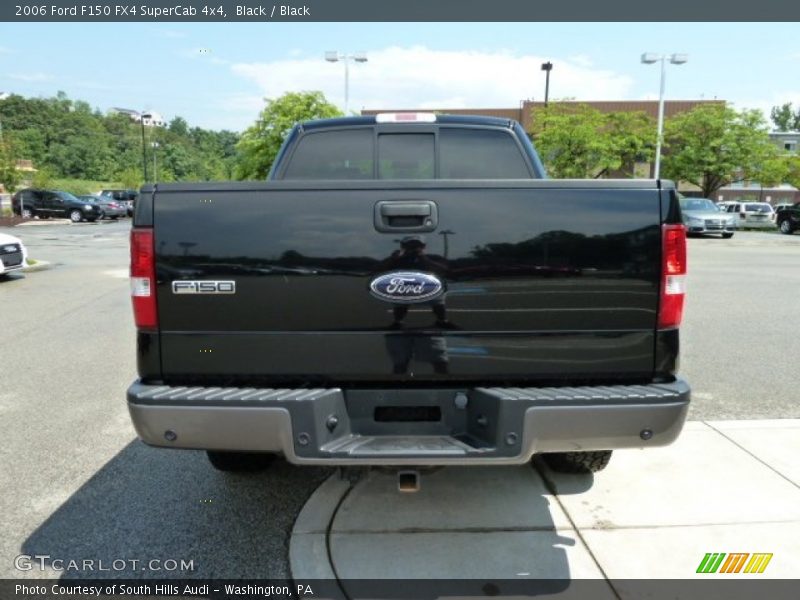 Black / Black 2006 Ford F150 FX4 SuperCab 4x4
