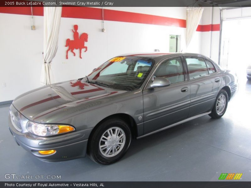 Steelmist Gray Metallic / Gray 2005 Buick LeSabre Custom