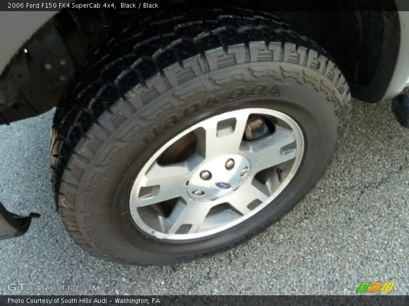 Black / Black 2006 Ford F150 FX4 SuperCab 4x4