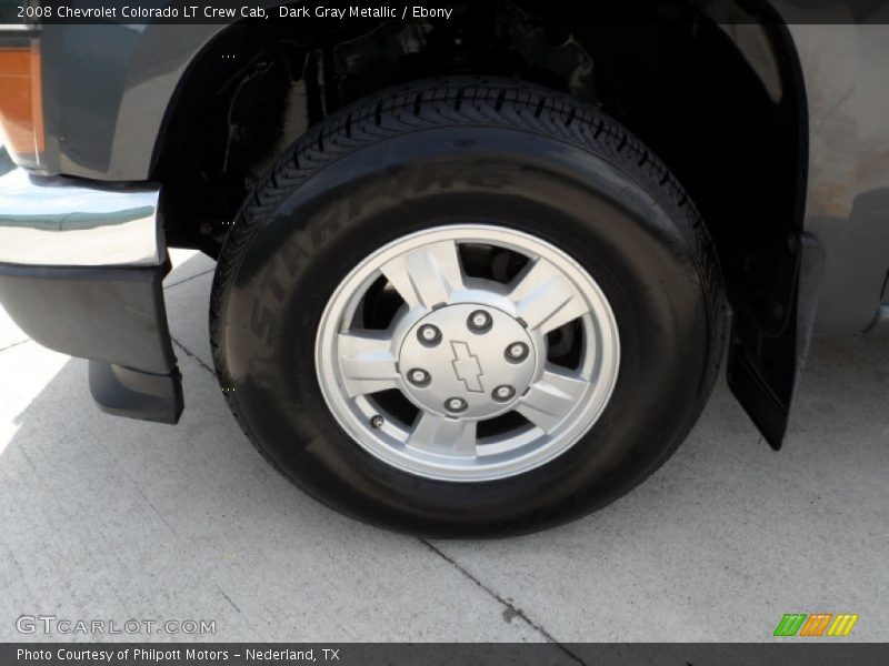 Dark Gray Metallic / Ebony 2008 Chevrolet Colorado LT Crew Cab