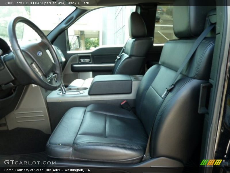  2006 F150 FX4 SuperCab 4x4 Black Interior