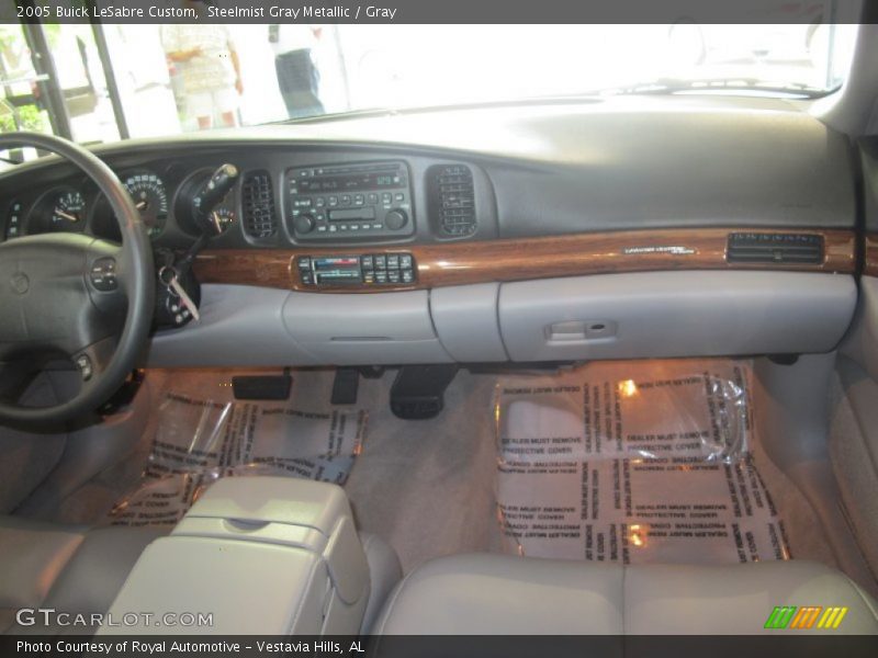 Steelmist Gray Metallic / Gray 2005 Buick LeSabre Custom