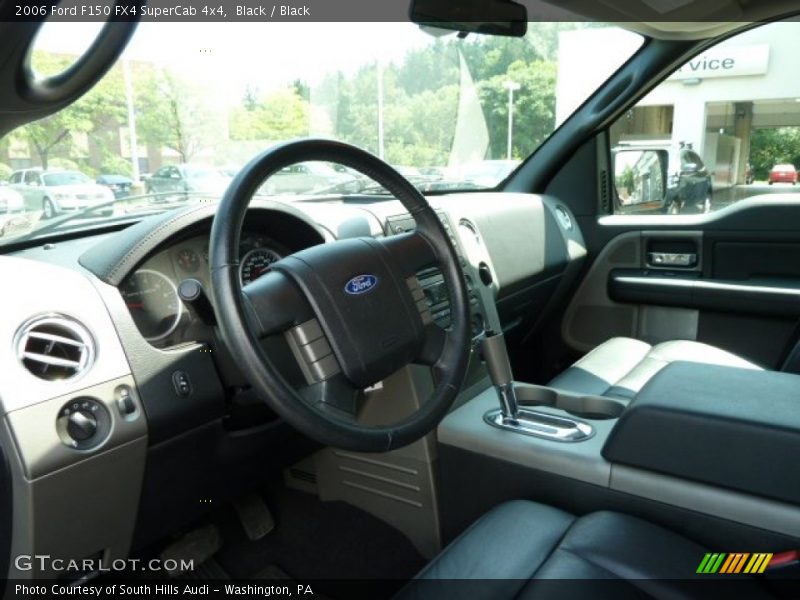 Black / Black 2006 Ford F150 FX4 SuperCab 4x4