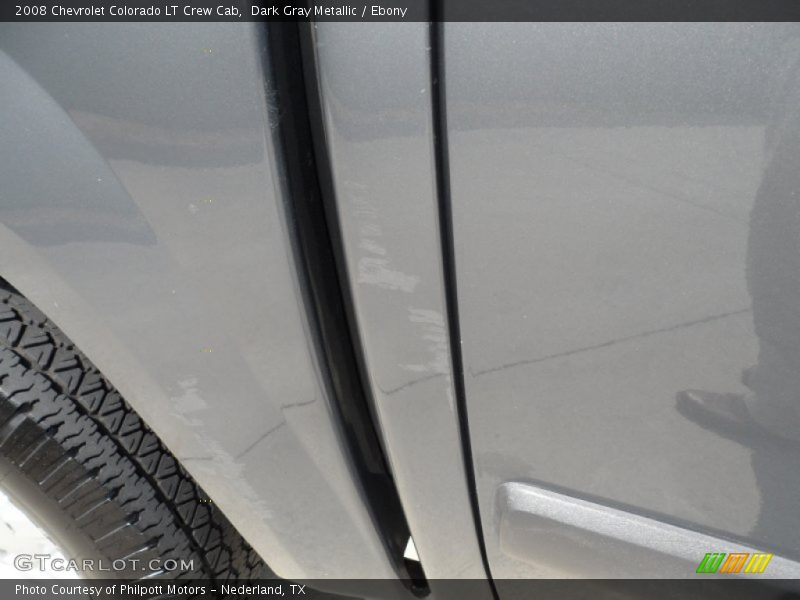 Dark Gray Metallic / Ebony 2008 Chevrolet Colorado LT Crew Cab