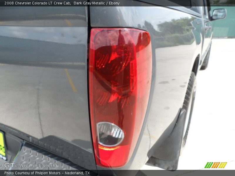 Dark Gray Metallic / Ebony 2008 Chevrolet Colorado LT Crew Cab