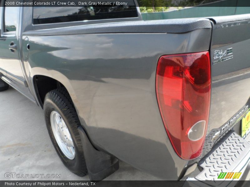 Dark Gray Metallic / Ebony 2008 Chevrolet Colorado LT Crew Cab