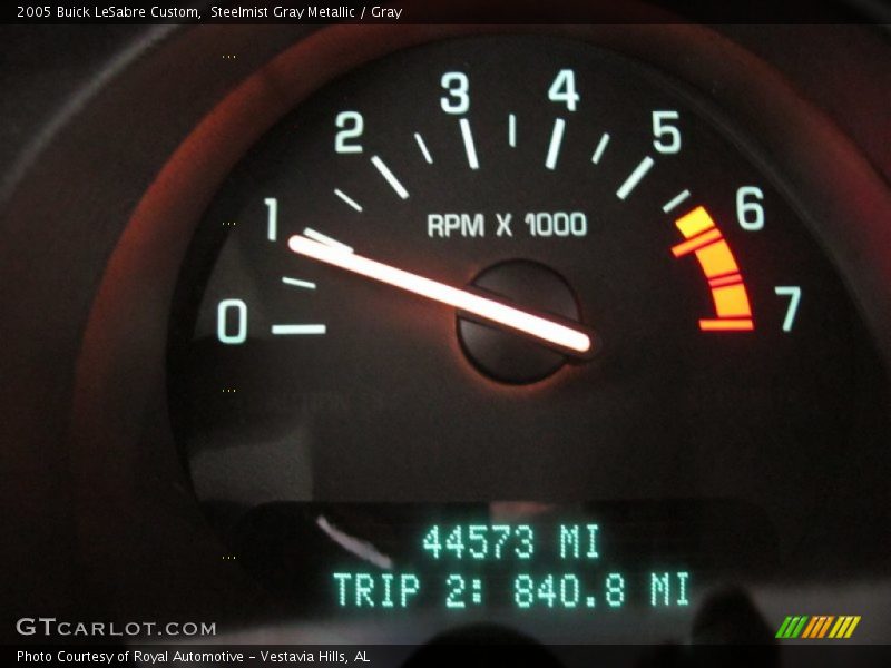 Steelmist Gray Metallic / Gray 2005 Buick LeSabre Custom