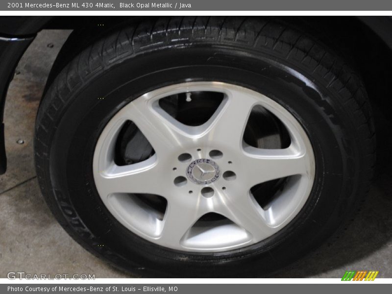 Black Opal Metallic / Java 2001 Mercedes-Benz ML 430 4Matic