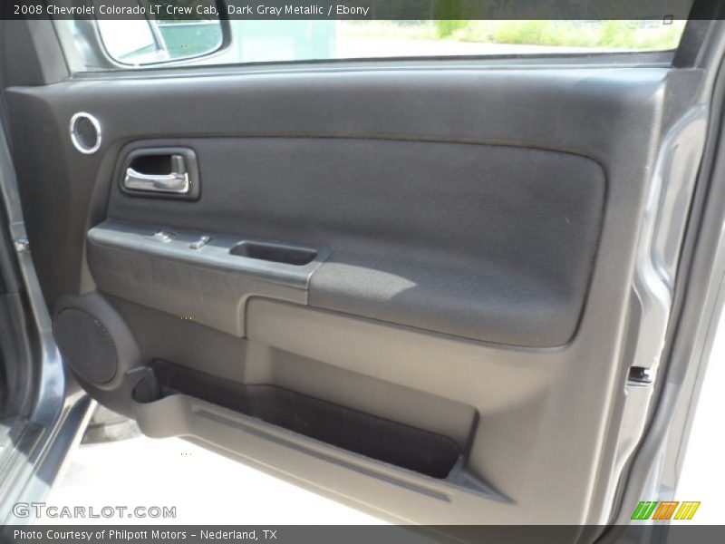 Dark Gray Metallic / Ebony 2008 Chevrolet Colorado LT Crew Cab