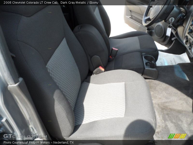 Dark Gray Metallic / Ebony 2008 Chevrolet Colorado LT Crew Cab