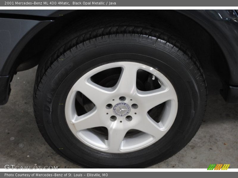 Black Opal Metallic / Java 2001 Mercedes-Benz ML 430 4Matic