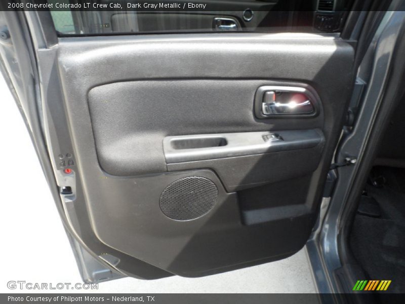 Dark Gray Metallic / Ebony 2008 Chevrolet Colorado LT Crew Cab