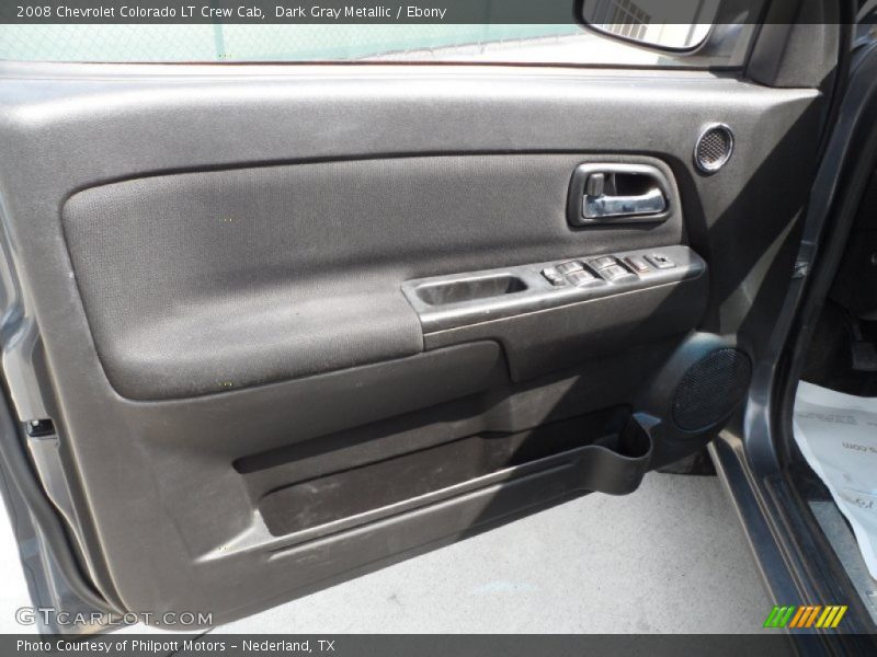 Dark Gray Metallic / Ebony 2008 Chevrolet Colorado LT Crew Cab