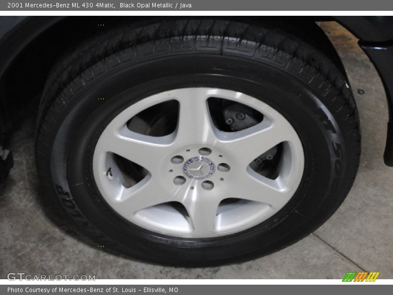 Black Opal Metallic / Java 2001 Mercedes-Benz ML 430 4Matic