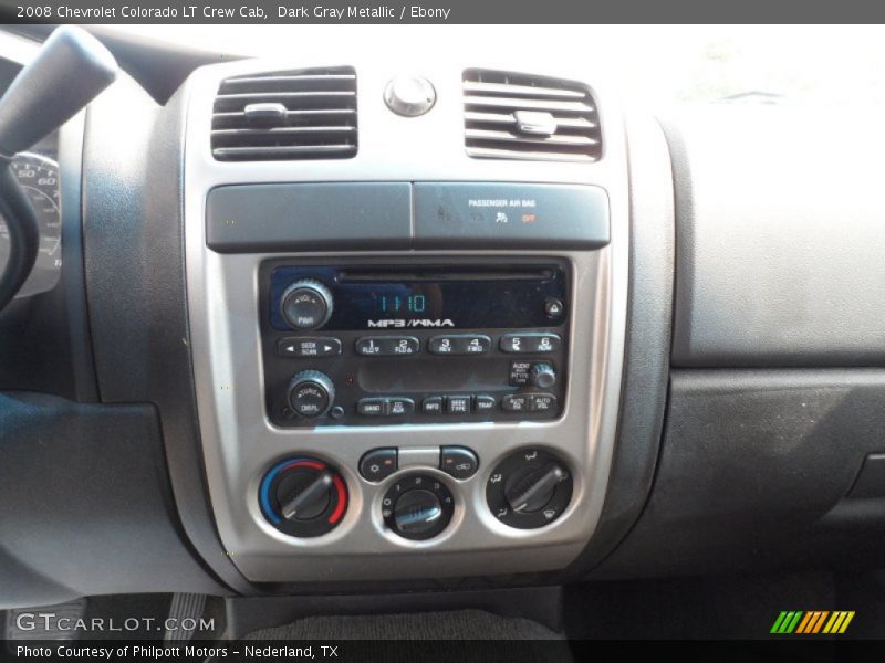 Dark Gray Metallic / Ebony 2008 Chevrolet Colorado LT Crew Cab