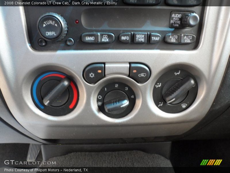 Controls of 2008 Colorado LT Crew Cab