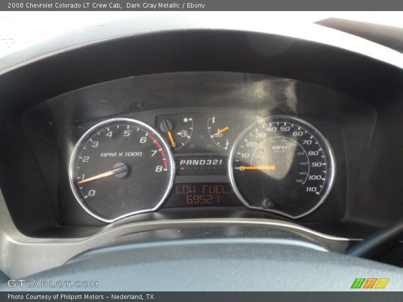  2008 Colorado LT Crew Cab LT Crew Cab Gauges