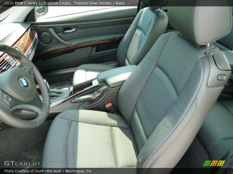  2010 3 Series 328i xDrive Coupe Black Interior