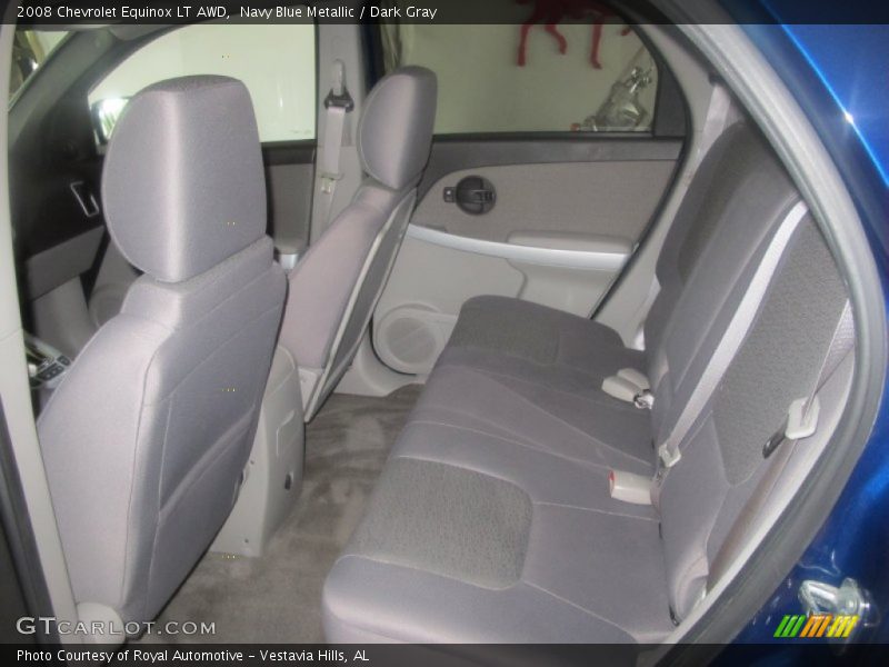 Navy Blue Metallic / Dark Gray 2008 Chevrolet Equinox LT AWD