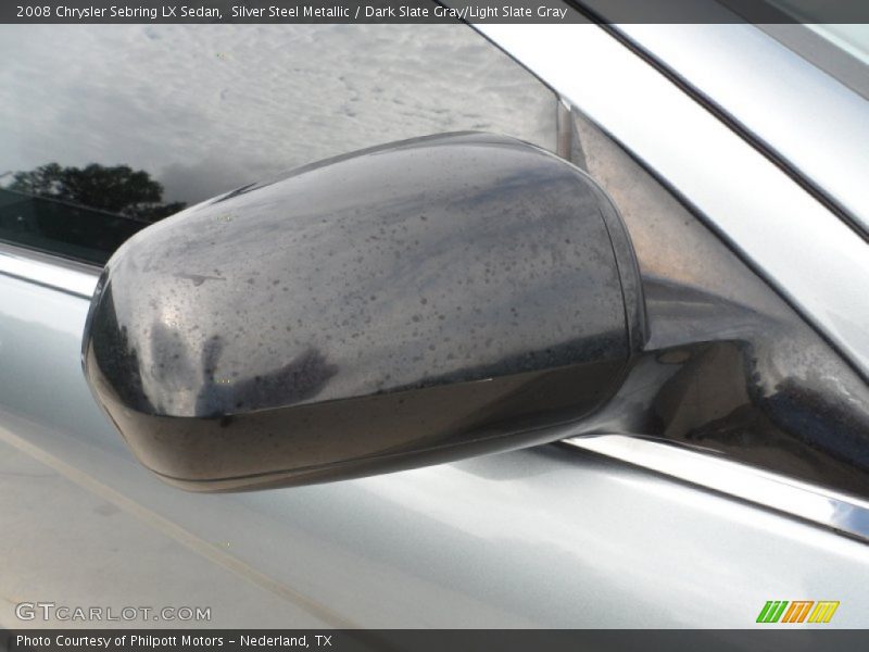 Silver Steel Metallic / Dark Slate Gray/Light Slate Gray 2008 Chrysler Sebring LX Sedan