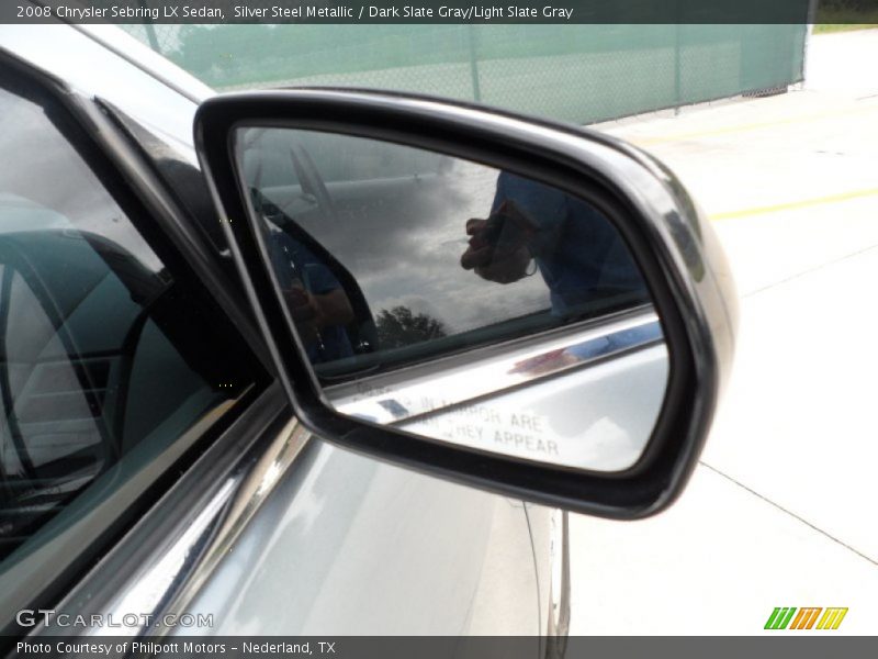 Silver Steel Metallic / Dark Slate Gray/Light Slate Gray 2008 Chrysler Sebring LX Sedan
