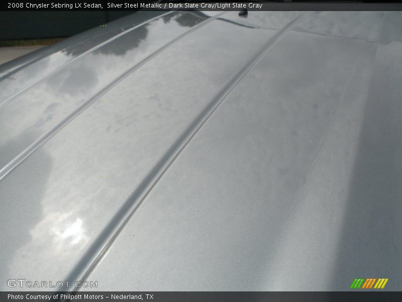 Silver Steel Metallic / Dark Slate Gray/Light Slate Gray 2008 Chrysler Sebring LX Sedan