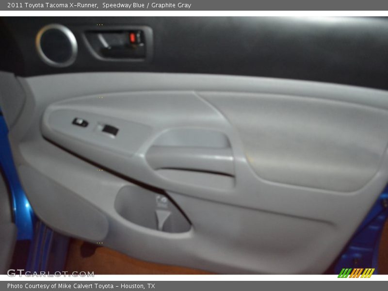 Speedway Blue / Graphite Gray 2011 Toyota Tacoma X-Runner