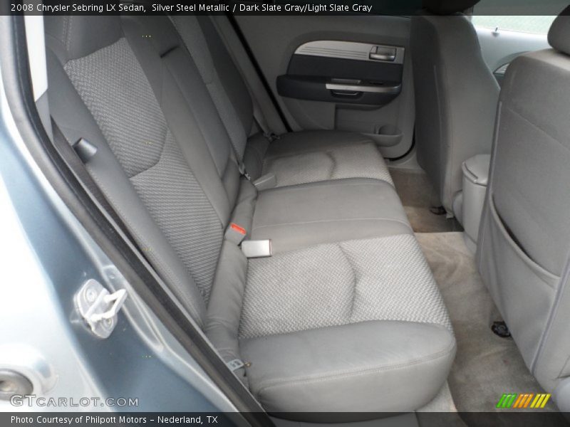 Silver Steel Metallic / Dark Slate Gray/Light Slate Gray 2008 Chrysler Sebring LX Sedan