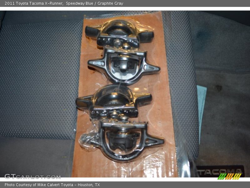 Speedway Blue / Graphite Gray 2011 Toyota Tacoma X-Runner