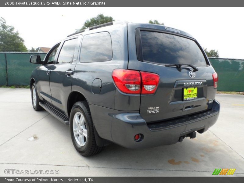 Slate Metallic / Graphite 2008 Toyota Sequoia SR5 4WD