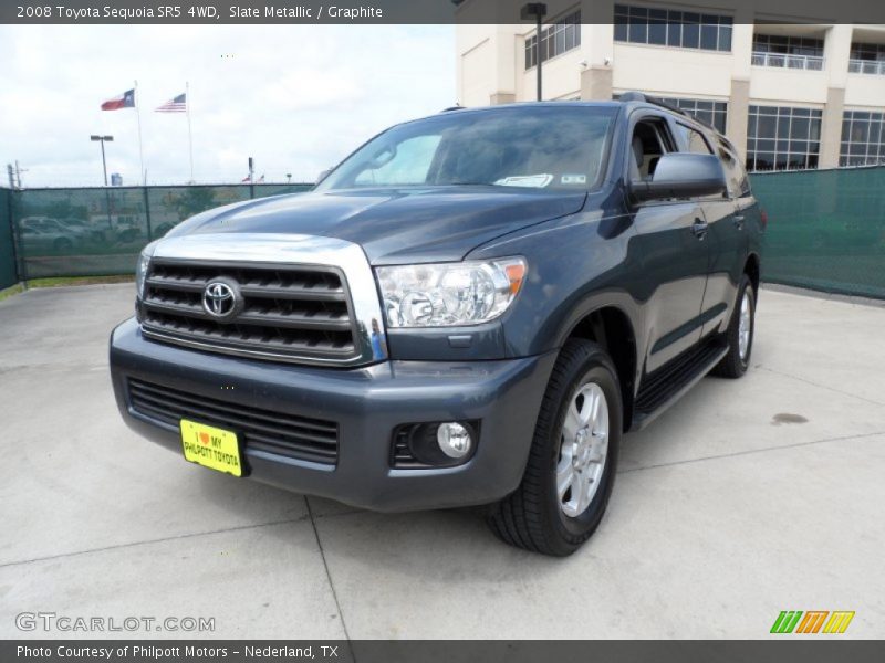 Slate Metallic / Graphite 2008 Toyota Sequoia SR5 4WD