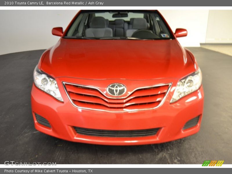 Barcelona Red Metallic / Ash Gray 2010 Toyota Camry LE