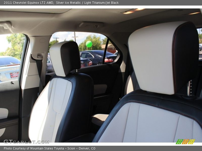 Silver Ice Metallic / Light Titanium/Jet Black 2011 Chevrolet Equinox LTZ AWD