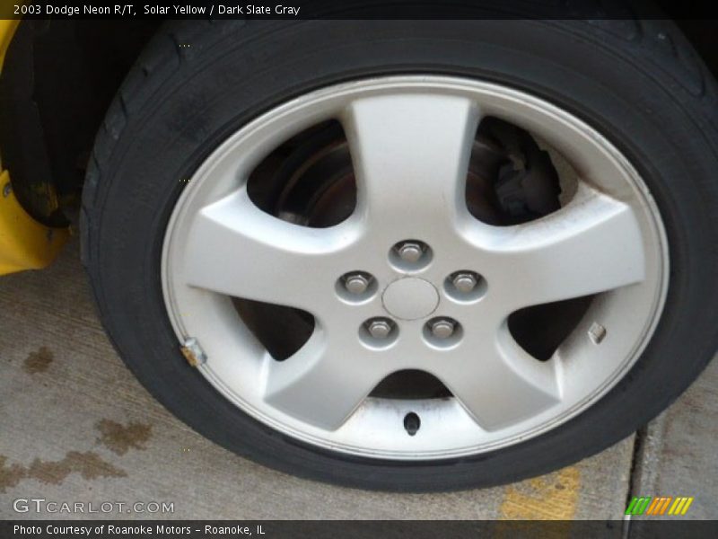  2003 Neon R/T Wheel