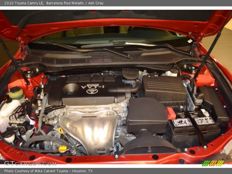 Barcelona Red Metallic / Ash Gray 2010 Toyota Camry LE