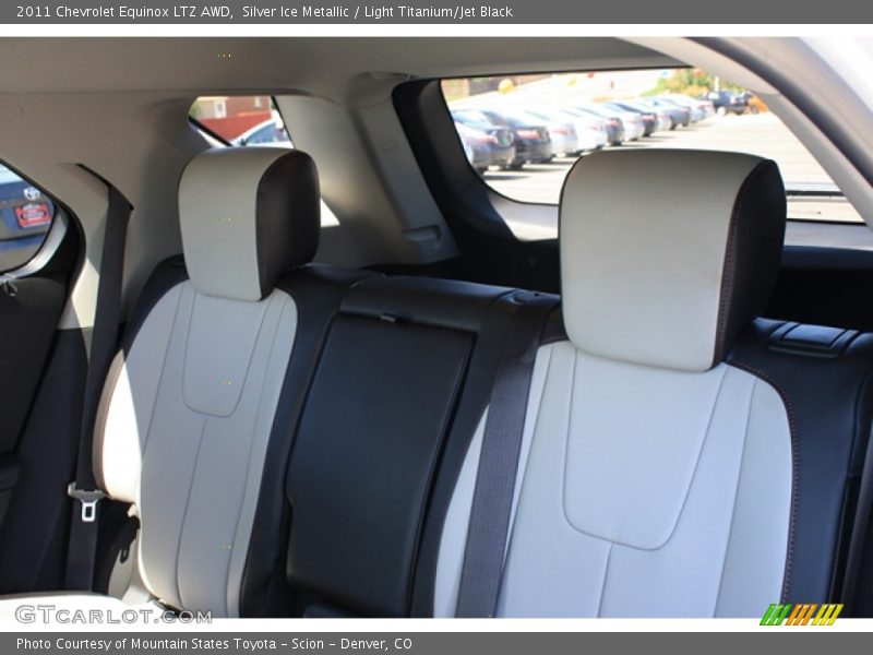 Silver Ice Metallic / Light Titanium/Jet Black 2011 Chevrolet Equinox LTZ AWD