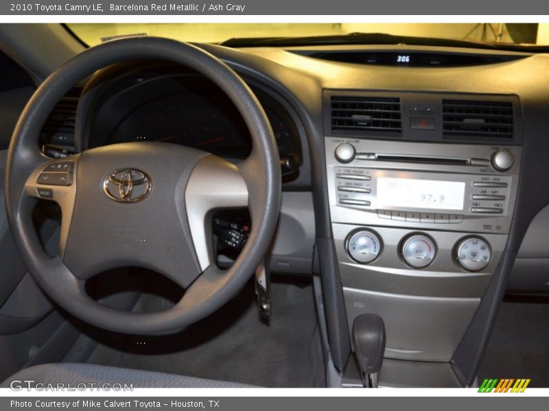 Barcelona Red Metallic / Ash Gray 2010 Toyota Camry LE