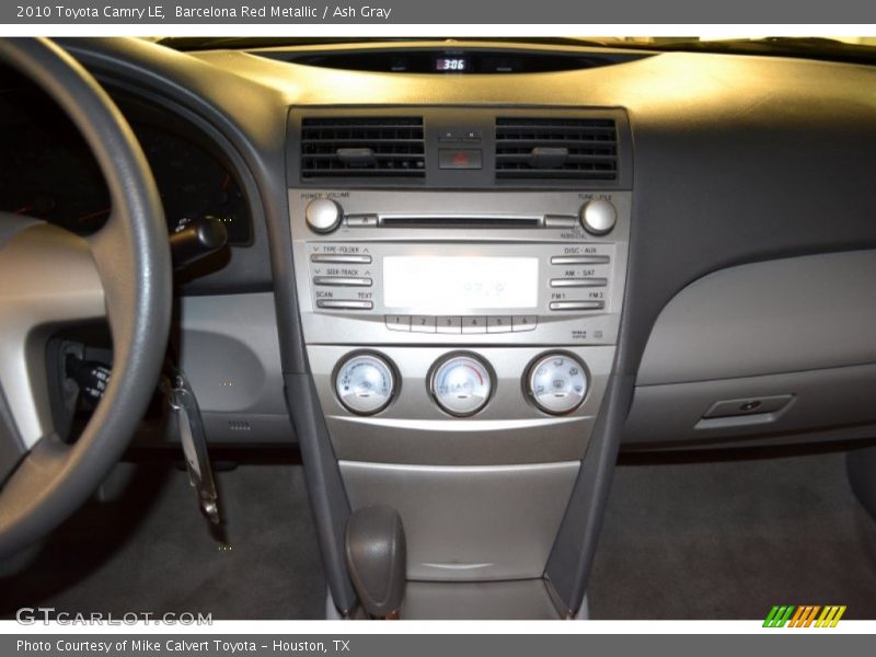 Barcelona Red Metallic / Ash Gray 2010 Toyota Camry LE