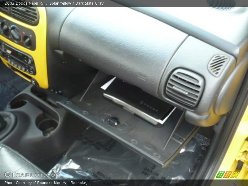Solar Yellow / Dark Slate Gray 2003 Dodge Neon R/T