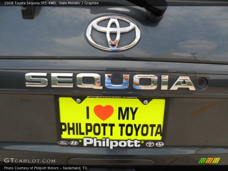 Slate Metallic / Graphite 2008 Toyota Sequoia SR5 4WD
