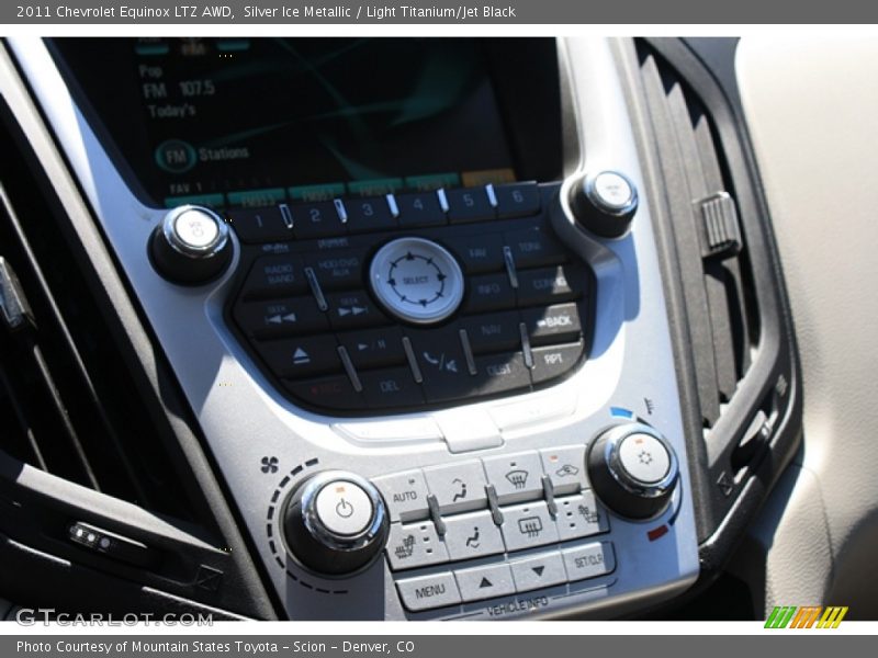 Silver Ice Metallic / Light Titanium/Jet Black 2011 Chevrolet Equinox LTZ AWD