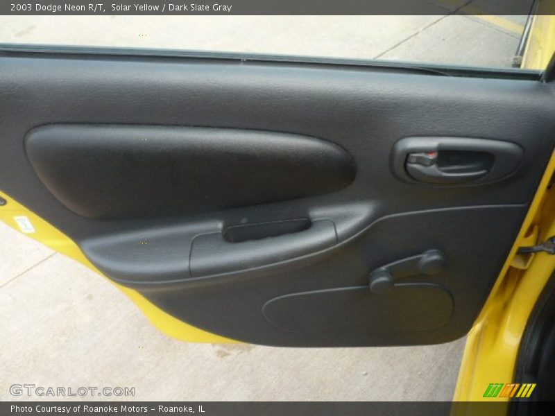 Door Panel of 2003 Neon R/T