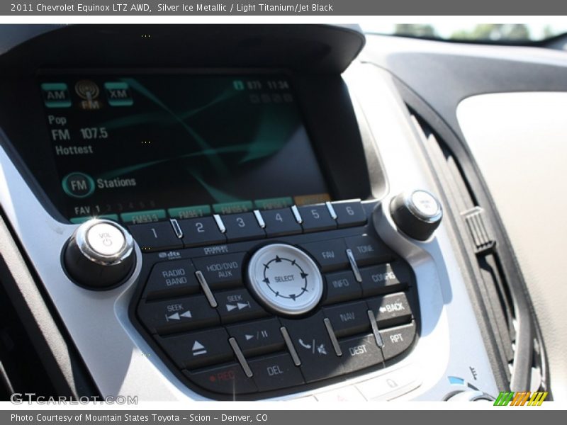 Silver Ice Metallic / Light Titanium/Jet Black 2011 Chevrolet Equinox LTZ AWD