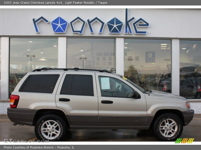 Light Pewter Metallic / Taupe 2003 Jeep Grand Cherokee Laredo 4x4