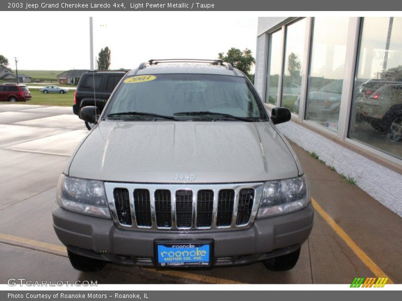 Light Pewter Metallic / Taupe 2003 Jeep Grand Cherokee Laredo 4x4