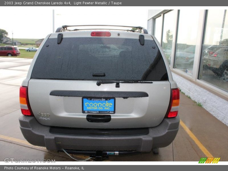 Light Pewter Metallic / Taupe 2003 Jeep Grand Cherokee Laredo 4x4